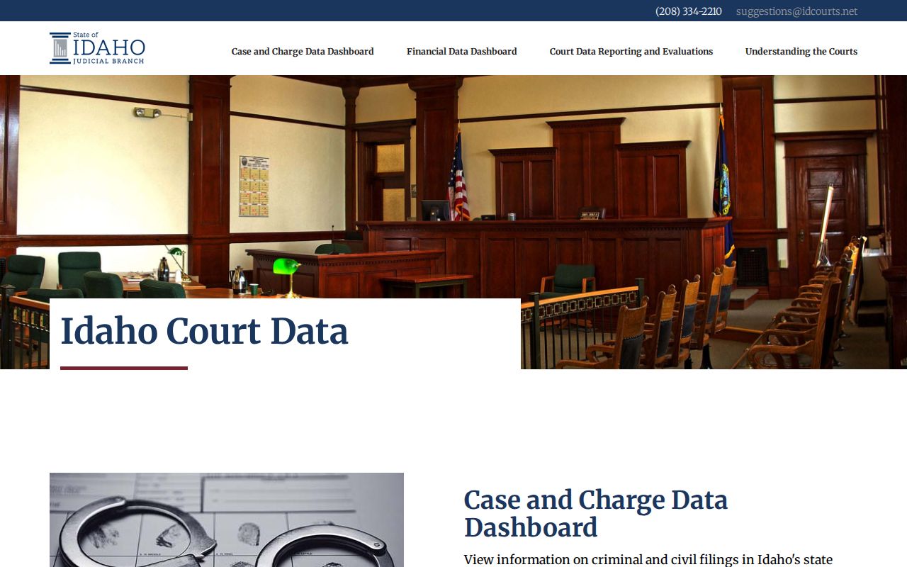 Official Idaho court data for Madison County criminal cases